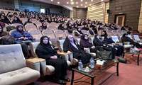 سخنرانی دکتر سولماز رهبر و برپایی غرفه لنف ادم بمناسبت همایش سلامت زنان