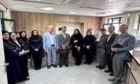 حضور معاونت آموزشی دانشگاه با همراهی تیم همراه بمناسبت روز استاد در دانشکده توانبخشی