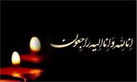 تسلیت به مناسبت در گذشت مادر گرامی آقای حاجی ولیئی